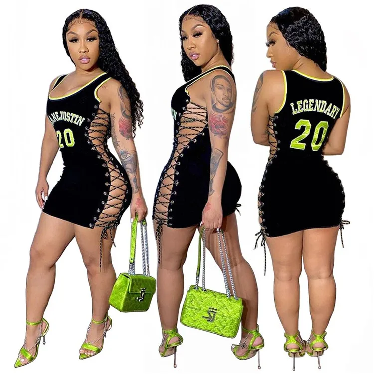2020 Summer Slim Hot Party Prom Clubwear Sleeveless Fashion Casual Mini Bodycon Dress Letter Print women's dresses bodycon sexy
2020 Summer Slim Hot Party Prom Clubwear Sleeveless Fashion Casual Mini Bodycon Dress Letter Print women's dresses bodycon sexy