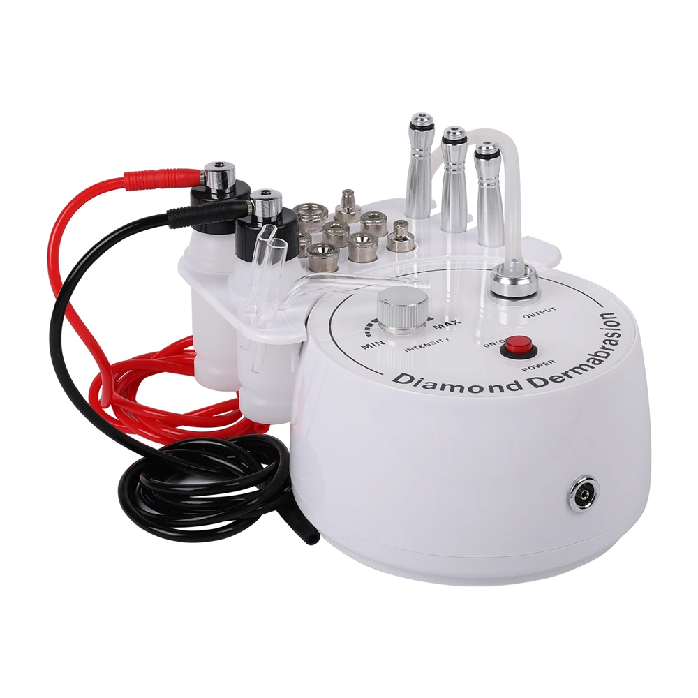 Multifunction Blackhead Dermabrasion Tool with Sprayer Vacuum for Mottle Spot Removal Microder Mabrasion Facial Machine, White
Multifunction Blackhead Dermabrasion Tool with Sprayer Vacuum for Mottle Spot Removal Microder Mabrasion Facial Machine, White