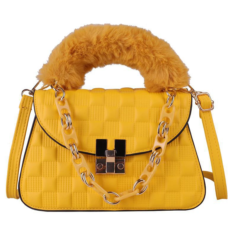 Fall Winter Korean Handbag Women Fur Handle Square Shoulder Bags Solid Color Crossbody Purse Designer, 8 colors
Fall Winter Korean Handbag Women Fur Handle Square Shoulder Bags Solid Color Crossbody Purse Designer, 8 colors