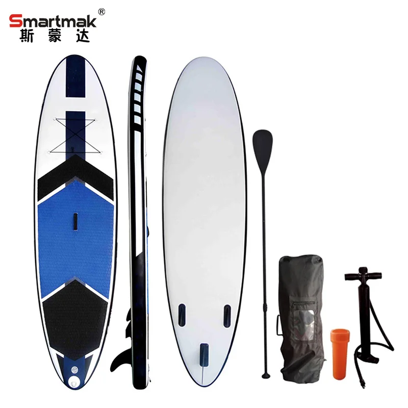 

Inflatable Stand Up Paddle Board 6" Thick EVA Deck Surfboard Surfing SUP Board Accessories, Customized color