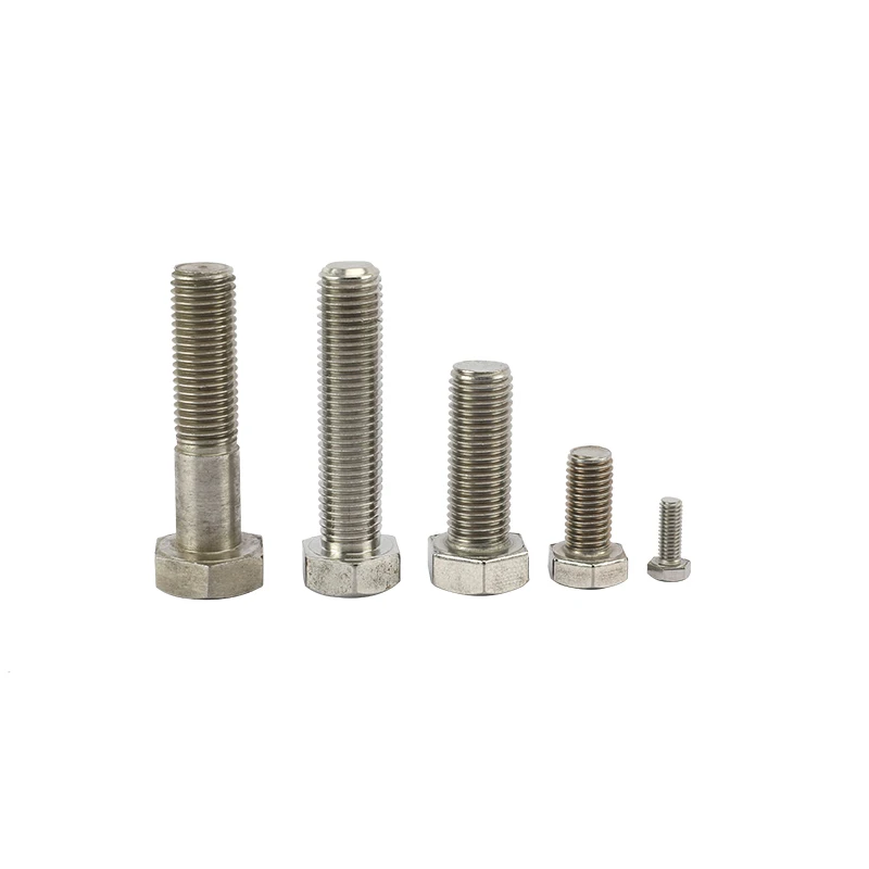 

Stainless steel 316 DIN933 M8*16 A4-70 Hex Bolt Hexagon Head Bolts With Full Thread