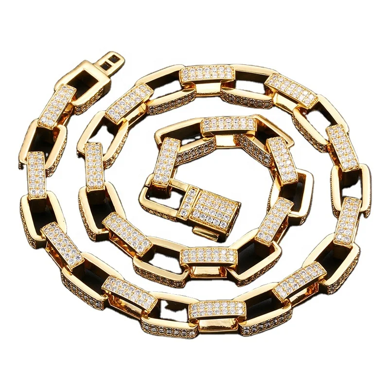 AJ029-NE fashion micro pave cubic zirconia men jewelry chain 18k yellow gold hip hop necklace for men
AJ029-NE fashion micro pave cubic zirconia men jewelry chain 18k yellow gold hip hop necklace for men