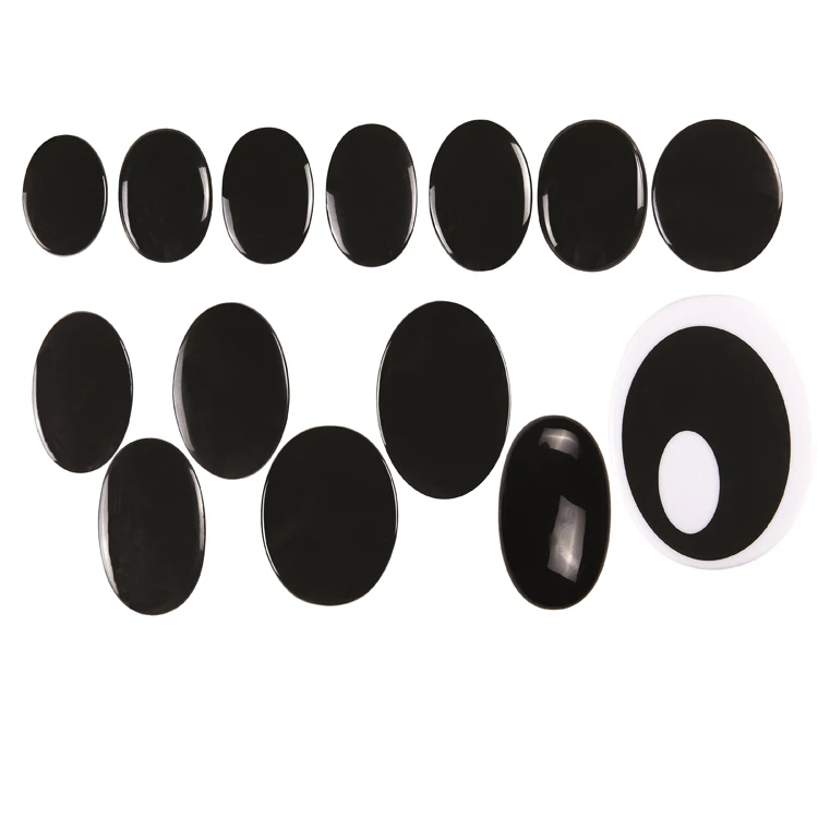 Cartoon eyes black oval eye with white dot safety animal toy printing eyes, Multi colors
Cartoon eyes black oval eye with white dot safety animal toy printing eyes, Multi colors