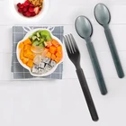 15.5cm Length PS Plastic Spoons for Ice Cream Yogurt /Color Changing Disposable Plastic Ice Cream Spoons Scoops