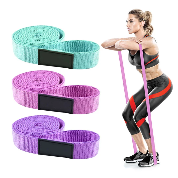 Fitness Long Resistance Bands 3 Levels Fabric Set Exercise Workout Elastic Bands, Gray black purple blue pink
Fitness Long Resistance Bands 3 Levels Fabric Set Exercise Workout Elastic Bands, Gray black purple blue pink