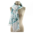 factory custom new design customize polyester digital printed scarves shawls