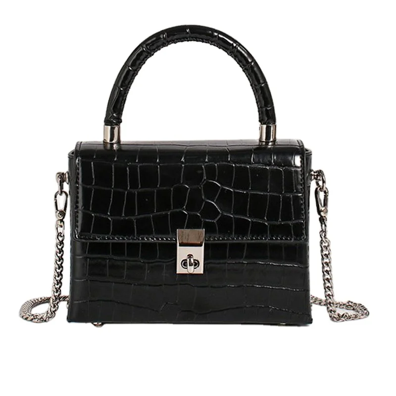 High Quality Chain Shoulder Crocodile Pattern Handbags Leather Crossbody Bags For Women
High Quality Chain Shoulder Crocodile Pattern Handbags Leather Crossbody Bags For Women