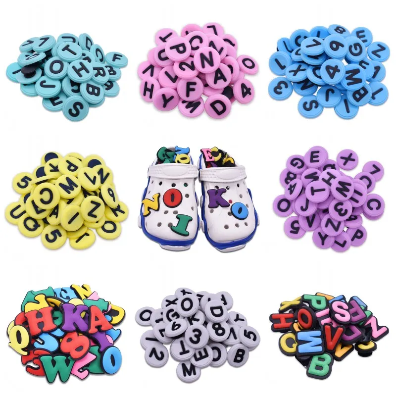 New Style Wholesale Beautiful Colorful Cartoon Letter Pvc Charms For Clog Shoes, As picture
New Style Wholesale Beautiful Colorful Cartoon Letter Pvc Charms For Clog Shoes, As picture
