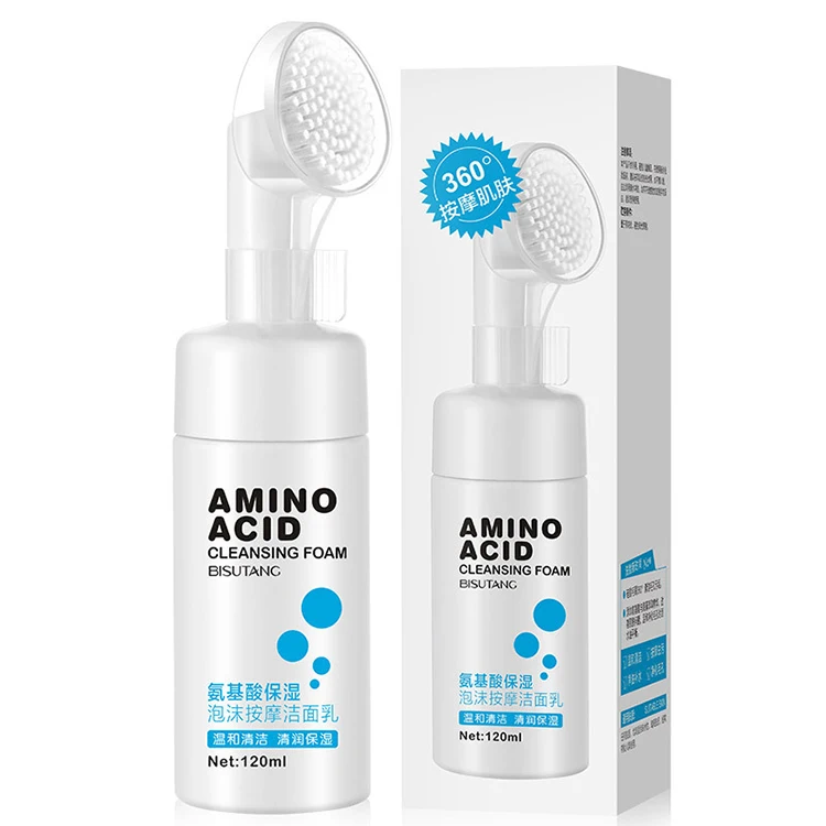 BISUTANG Natural Moisturizing Face Cleanser Foam Massage Cleanser Deep Cleaning Amino Acid Facial Cleanser, Milk white cream
BISUTANG Natural Moisturizing Face Cleanser Foam Massage Cleanser Deep Cleaning Amino Acid Facial Cleanser, Milk white cream