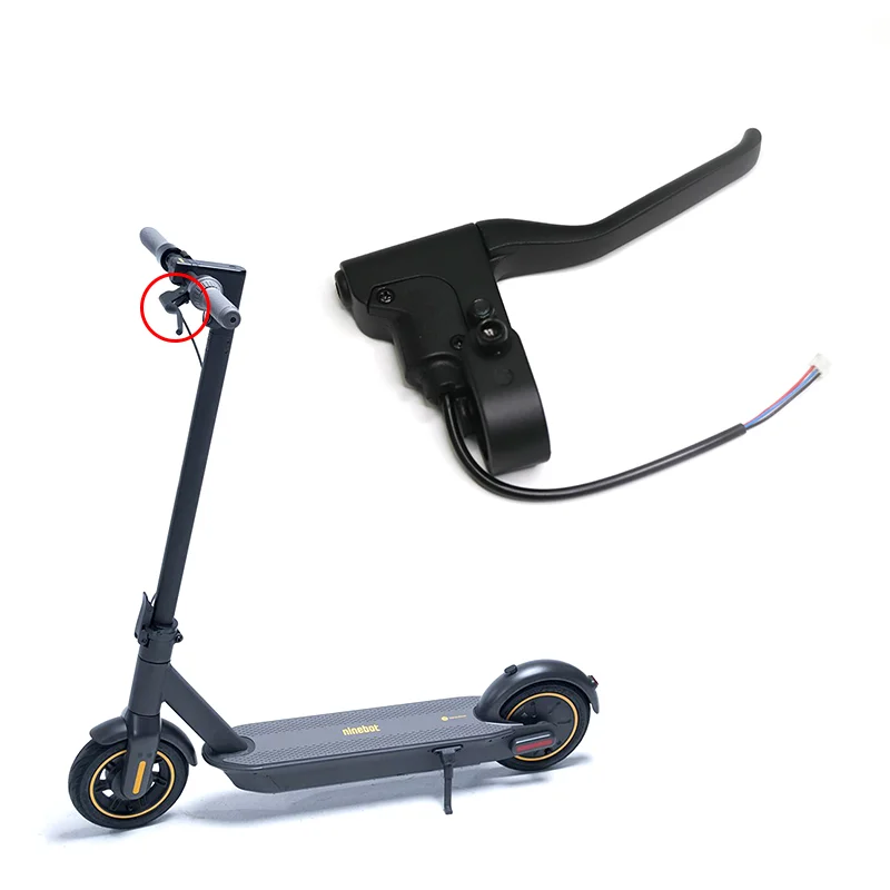 Handle Brake For Original MAX G30 Electric Scooter Repair Parts Accessories Handbrake, Black
Handle Brake For Original MAX G30 Electric Scooter Repair Parts Accessories Handbrake, Black