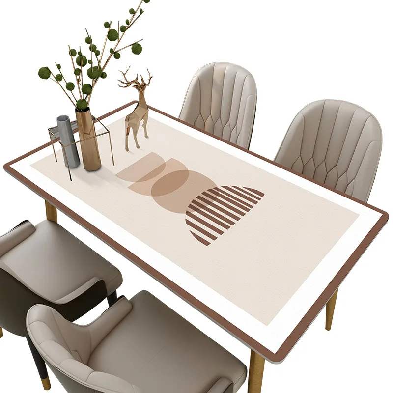 leather tablecloth Waterproof oilproof rectangular table mat custom coffee table table cloth
leather tablecloth Waterproof oilproof rectangular table mat custom coffee table table cloth