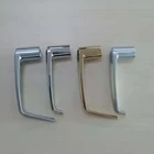die casting zinc alloy with satin chrome and PVD of door handle