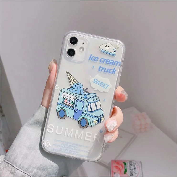 Wholesale Ice Cream Car Graffiti Style Clear Soft TPU Shockproof Mobile Phone Cover For Iphone 12 X Xs Max XR 11 Pro 2021 Case
Wholesale Ice Cream Car Graffiti Style Clear Soft TPU Shockproof Mobile Phone Cover For Iphone 12 X Xs Max XR 11 Pro 2021 Case