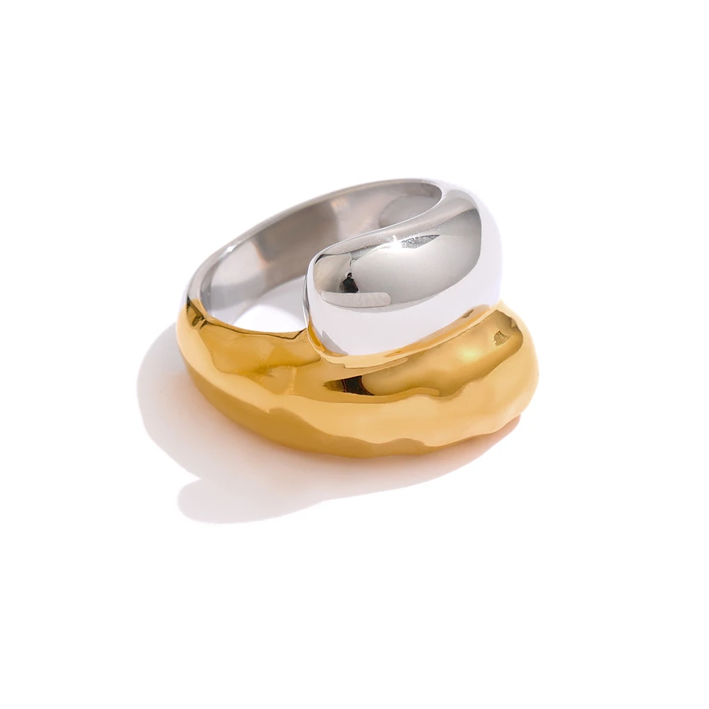JINYOU 276 Fashion 316 Stainless Steel Wide Waterproof Cast Charm Trending Ring Jewelry for Women
JINYOU 276 Fashion 316 Stainless Steel Wide Waterproof Cast Charm Trending Ring Jewelry for Women