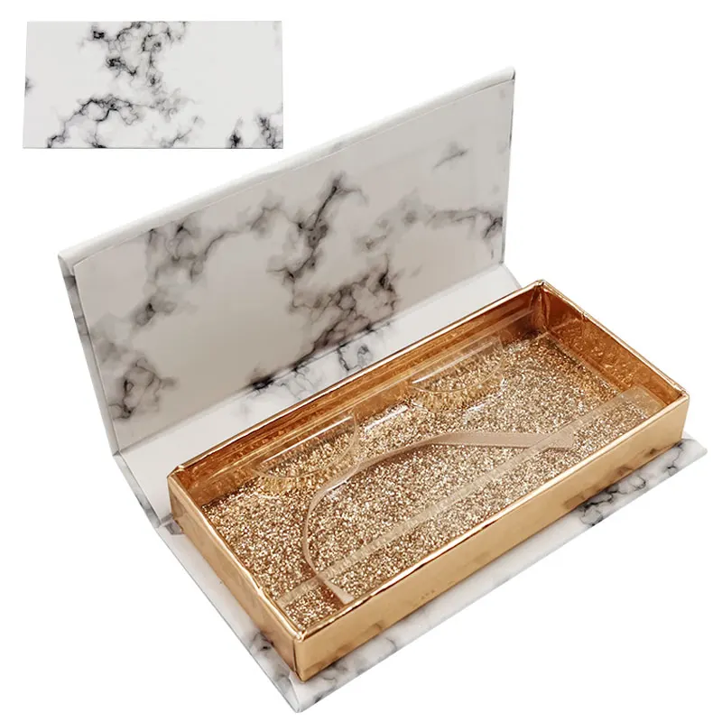Wholesale Custom Logo Printed Elegant Fashion Empty Cardboard Paper Rose Gold Marble Eyelash Packaging Lashbox, Customized color
Wholesale Custom Logo Printed Elegant Fashion Empty Cardboard Paper Rose Gold Marble Eyelash Packaging Lashbox, Customized color