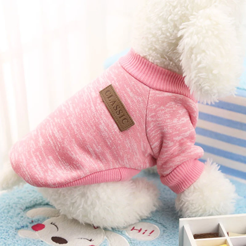 Dog Sweater Clothes Costume Soft Warm comfortable Classic Apparel For Small Dogs Chihuahua Supplies Pack of 1, 13 colors
Dog Sweater Clothes Costume Soft Warm comfortable Classic Apparel For Small Dogs Chihuahua Supplies Pack of 1, 13 colors