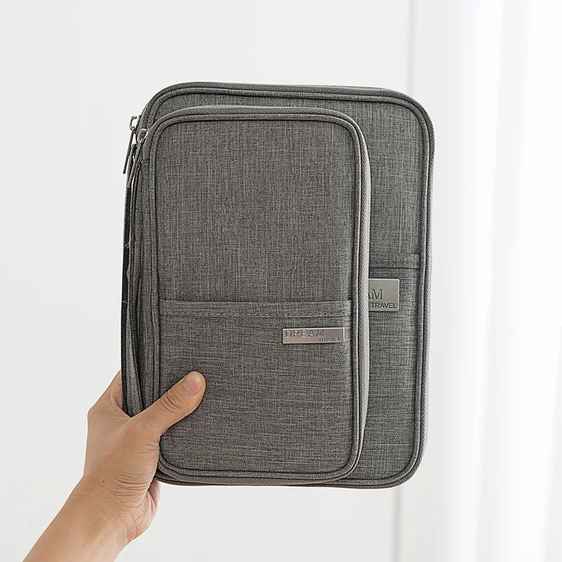 Unisex Universal Waterproof Travel Wallet Document Collection Case Passport Holder Family Passport Case, Gray/black /navy /blue/pink
Unisex Universal Waterproof Travel Wallet Document Collection Case Passport Holder Family Passport Case, Gray/black /navy /blue/pink