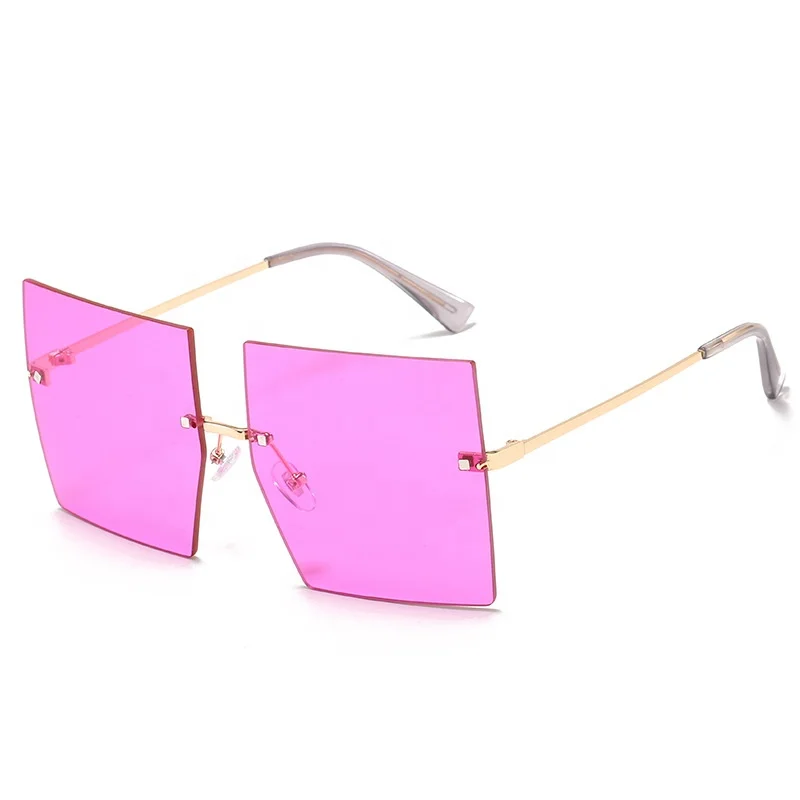Fashionable Ins Style Sun Shades Rimless Square Oversized Sunglasses Women, Colors
Fashionable Ins Style Sun Shades Rimless Square Oversized Sunglasses Women, Colors