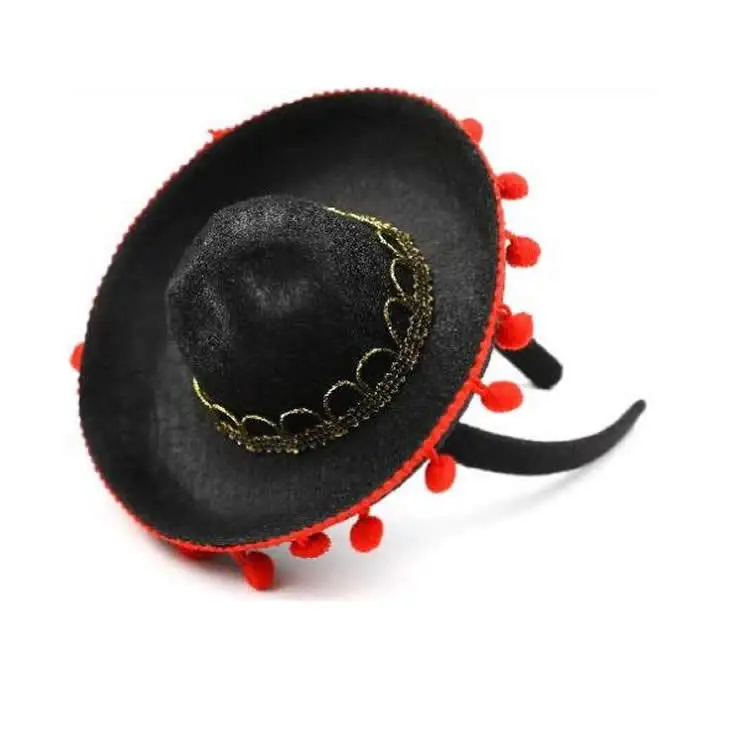 Pet Hat Hot Selling Black Fedora Classic Sunscreen Halloween Mini Hat Dog Costume Party Sombrero Red Pompom Fashion Pet Hat, Picture shows, accept customized
Pet Hat Hot Selling Black Fedora Classic Sunscreen Halloween Mini Hat Dog Costume Party Sombrero Red Pompom Fashion Pet Hat, Picture shows, accept customized