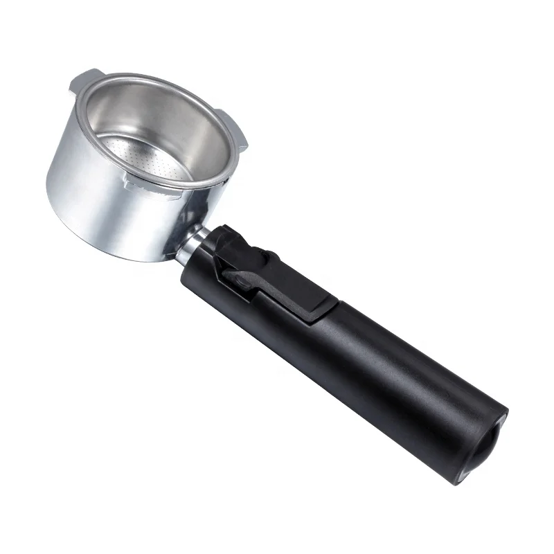 Coffee Tools 51mm Coffee Espresso Naked Bottomless Homix Portafilter With Handle, Black 
Coffee Tools 51mm Coffee Espresso Naked Bottomless Homix Portafilter With Handle, Black