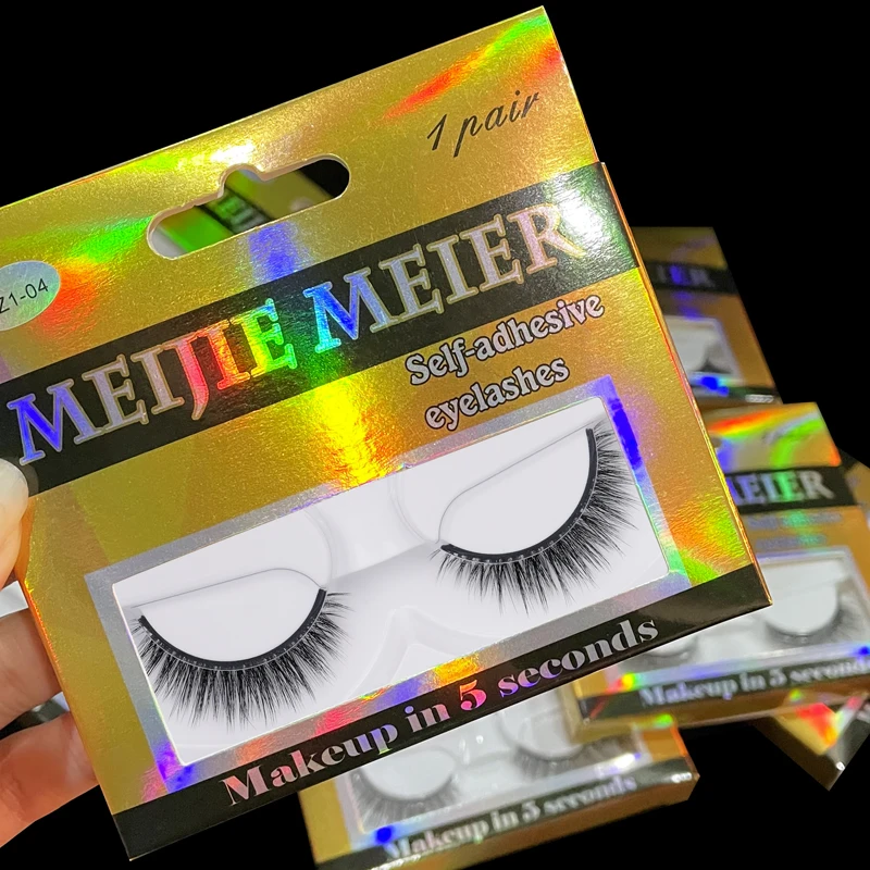 Wholesale lazy eyelashes fluffy natural glue-free eyelashes without glue artificial false eyelashes supplier, Black
Wholesale lazy eyelashes fluffy natural glue-free eyelashes without glue artificial false eyelashes supplier, Black