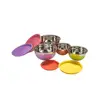 Colorful Stainless Steel Mixing Bowl Set Salad Bowl Set High Quality metal Nesting Bowls