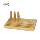 Fashion vintage style wooden ring jewelry display tray
