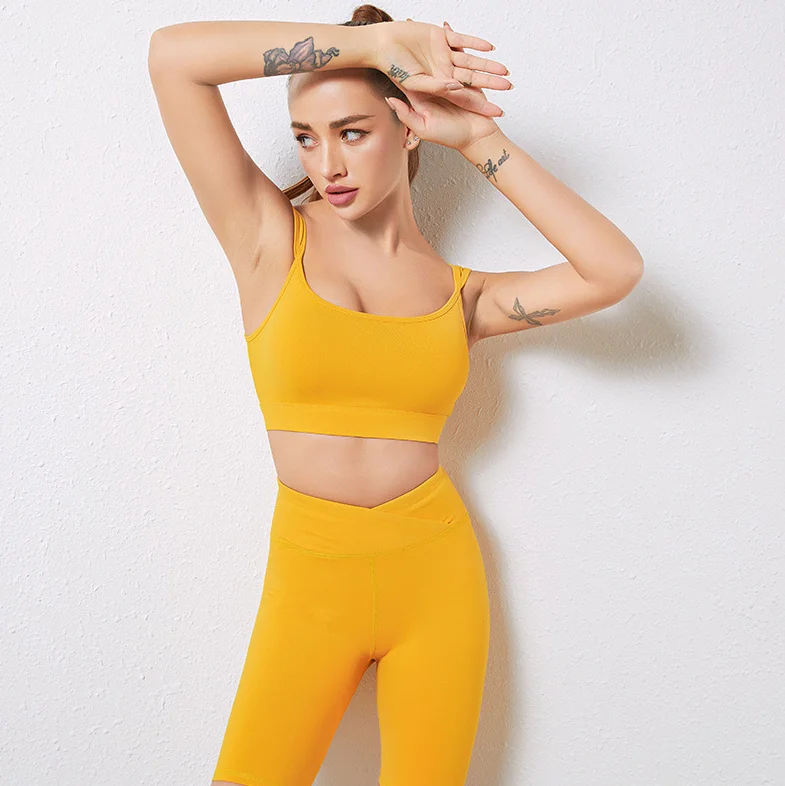 Hot Cargo Style Five-Minute Pants Yoga Suit Beauty Back BRA With Pocket Style Buttock Shorts Two Sets, Gray purple,deep green, army green
Hot Cargo Style Five-Minute Pants Yoga Suit Beauty Back BRA With Pocket Style Buttock Shorts Two Sets, Gray purple,deep green, army green