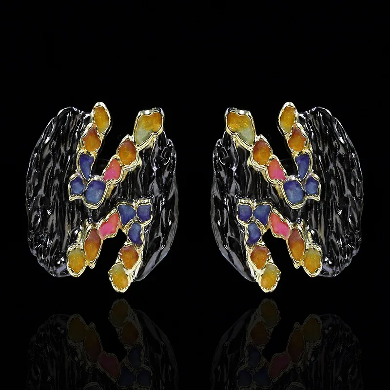 Antique Designs KYED0522 Geometric Shape Black Gun Plated 3A Zircon Earrings for Women
Antique Designs KYED0522 Geometric Shape Black Gun Plated 3A Zircon Earrings for Women
