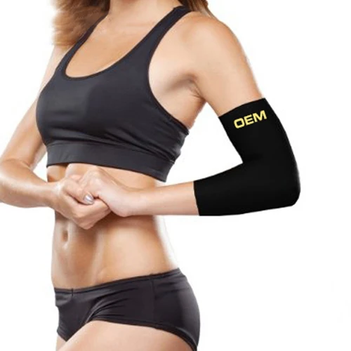 KS#CE-001Copper elastic elbow brace tennis orthopedic elbow support