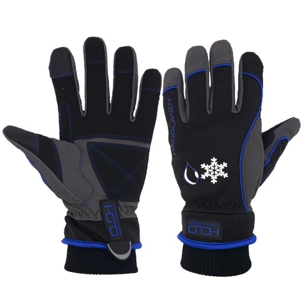 HDD Black in stock snowy insulate C40 winter work gloves warm water repellent synthetic leather fabric gloves, Blue
HDD Black in stock snowy insulate C40 winter work gloves warm water repellent synthetic leather fabric gloves, Blue