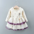 Good price 18 months old baby kids party wear children dresses for girls