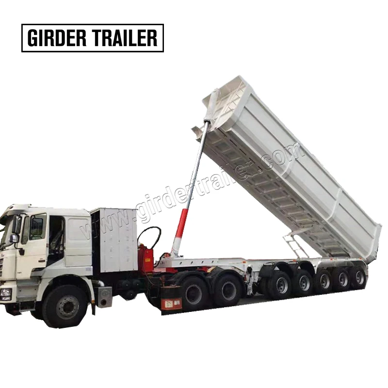 Heavy duty used or new customized 5 axles hydraulic rc U shape hing rear dump semi trailer truck for sale 
Heavy duty used or new customized 5 axles hydraulic rc U shape hing rear dump semi trailer truck for sale