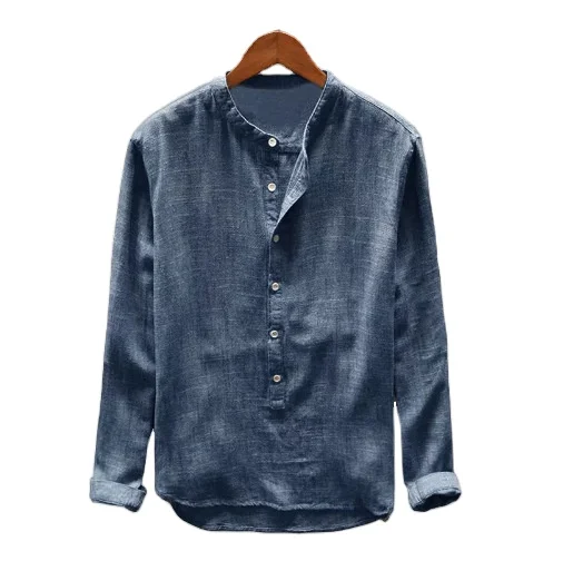 Fashion Summer Casual Men Autumn Winter Button Casual Linen and Cotton Long Sleeve Blouse
Fashion Summer Casual Men Autumn Winter Button Casual Linen and Cotton Long Sleeve Blouse