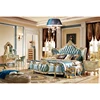 european style italian antique gold luxury king size master bedroom furniture sets
