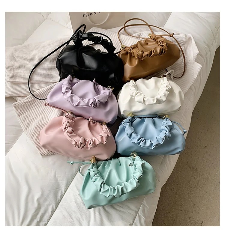 Korean Version Pleated Women Fashion Handbags Popular Female Purse Ladies PU Leather Bags, Blue, black,white or custom made
Korean Version Pleated Women Fashion Handbags Popular Female Purse Ladies PU Leather Bags, Blue, black,white or custom made