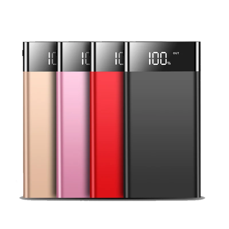 Factory wholesale aluminum alloy metal ultra-thin 10000mAh power bank can be customized LOGO suitable for gifts
Factory wholesale aluminum alloy metal ultra-thin 10000mAh power bank can be customized LOGO suitable for gifts