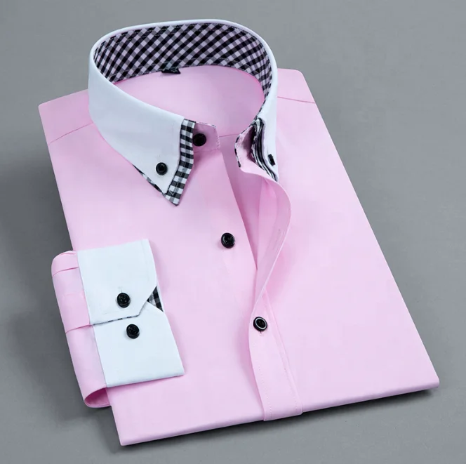 2020 wholesale OEM service men button down shirts double contrast collar shirts men long sleeve shirts, Red shirts
2020 wholesale OEM service men button down shirts double contrast collar shirts men long sleeve shirts, Red shirts
