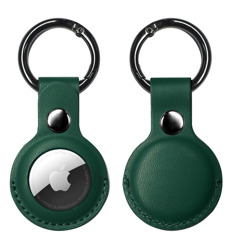 For AirTags Leather Case Cover Basic Leather with Key Ring Designed for Air Tag Case 2021 Attach to Dog Collar, 6 color
For AirTags Leather Case Cover Basic Leather with Key Ring Designed for Air Tag Case 2021 Attach to Dog Collar, 6 color