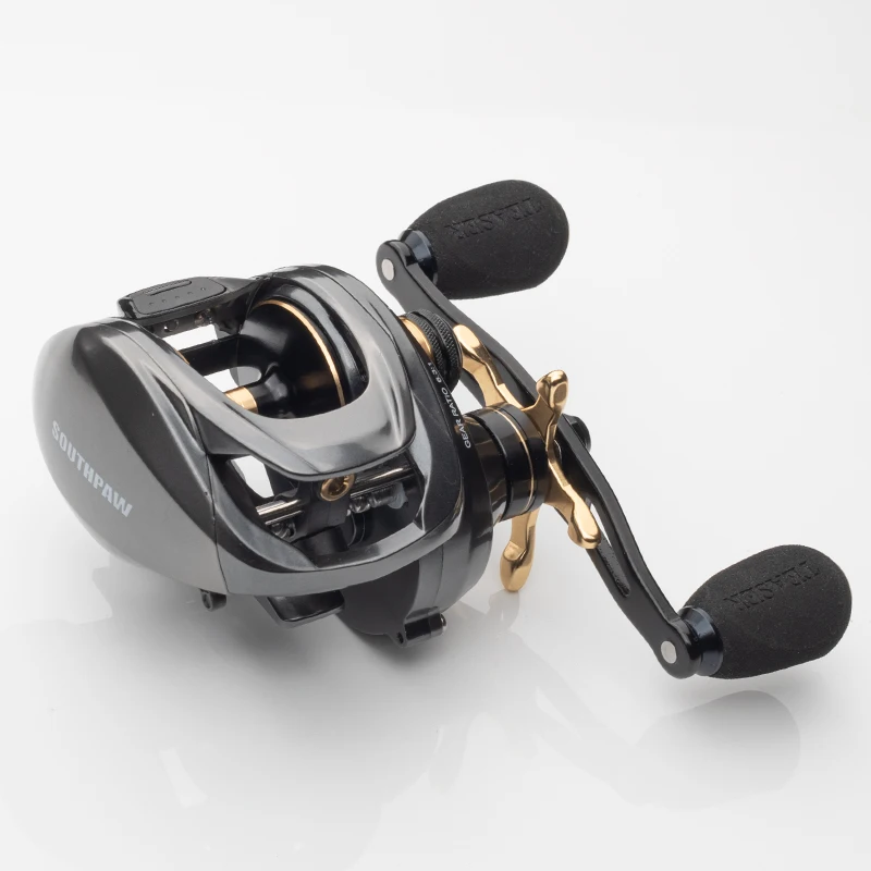 OBSESSION Southpaw Fishing Reel 11 BB 12kg Drag power Durable Brake wheel BaitCasting Reel for Saltwater Fishing
OBSESSION Southpaw Fishing Reel 11 BB 12kg Drag power Durable Brake wheel BaitCasting Reel for Saltwater Fishing