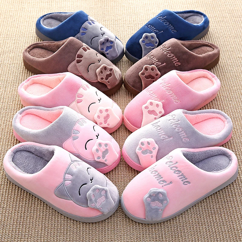 MMX138-1 Cute Cat Winter Slippers For Women And Men Warm Indoor Bedroom Slippers, As picture or custom
MMX138-1 Cute Cat Winter Slippers For Women And Men Warm Indoor Bedroom Slippers, As picture or custom