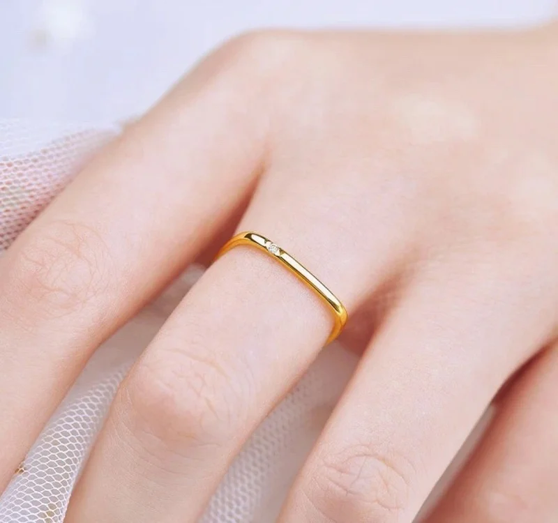 Factory Wholesale High Quality Titanium Steel Rings Fashion Jewelry Simple Sterling Silver Rings Square With Diamond
Factory Wholesale High Quality Titanium Steel Rings Fashion Jewelry Simple Sterling Silver Rings Square With Diamond
