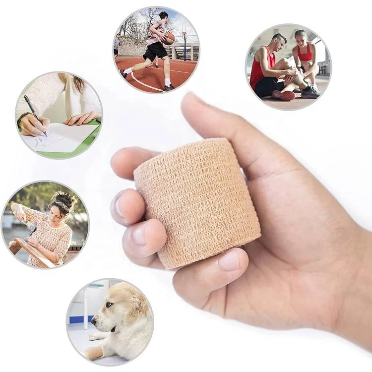 Self Adhesive Bandage Wrap Sports Tape Breathable Waterproof Elastic Bandage Wrist Ankle Wrap Tape Non-Woven Bandage, Customized color
Self Adhesive Bandage Wrap Sports Tape Breathable Waterproof Elastic Bandage Wrist Ankle Wrap Tape Non-Woven Bandage, Customized color