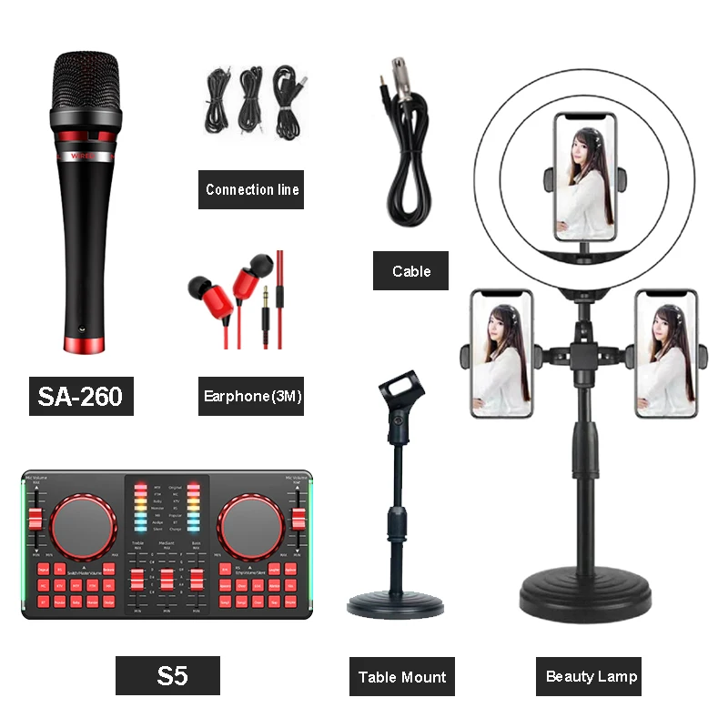 Professional External Magic Studio Audio Interface Recording Sound Card Set For Android Mobile Phone PC, Gray,silver,pink,black
Professional External Magic Studio Audio Interface Recording Sound Card Set For Android Mobile Phone PC, Gray,silver,pink,black