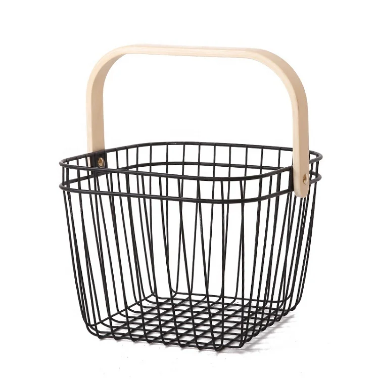 Kitchen Bath Toy Fruit Flower Organizer Wire Mesh Metal Storage Basket With Handle, White, black, pink, blue, green, grey, red
Kitchen Bath Toy Fruit Flower Organizer Wire Mesh Metal Storage Basket With Handle, White, black, pink, blue, green, grey, red