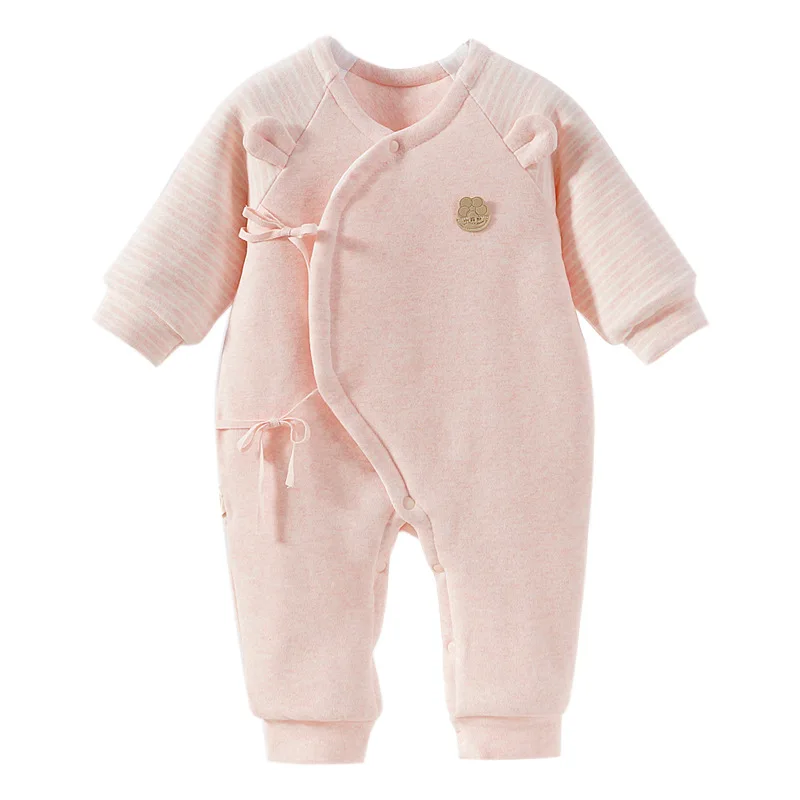 0-3 months newborn thickened lace-up jumpsuit baby jumpsuit boneless autumn and winter newborn thin cotton clothes
0-3 months newborn thickened lace-up jumpsuit baby jumpsuit boneless autumn and winter newborn thin cotton clothes