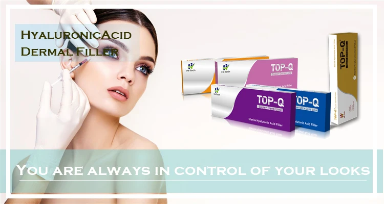 top-q 2ml facial fillers dermal filler injection cross linked