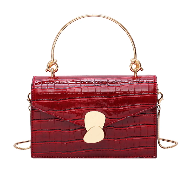 Wholesale 2020 New Arrivals Stone Pattern PU Leather Small Chain Shoulder Bag with Metal Handle Mini Lady Handbags
Wholesale 2020 New Arrivals Stone Pattern PU Leather Small Chain Shoulder Bag with Metal Handle Mini Lady Handbags