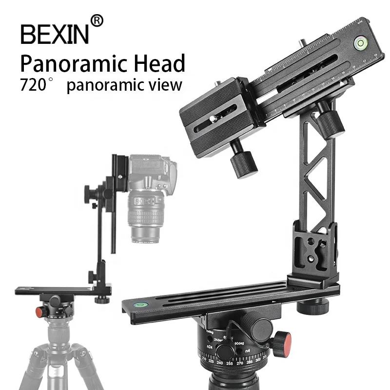 BEXIN aluminum 720 panoramic picture auto lock twist three-dimensional matrix different angle ball head for tripod camera 
BEXIN aluminum 720 panoramic picture auto lock twist three-dimensional matrix different angle ball head for tripod camera