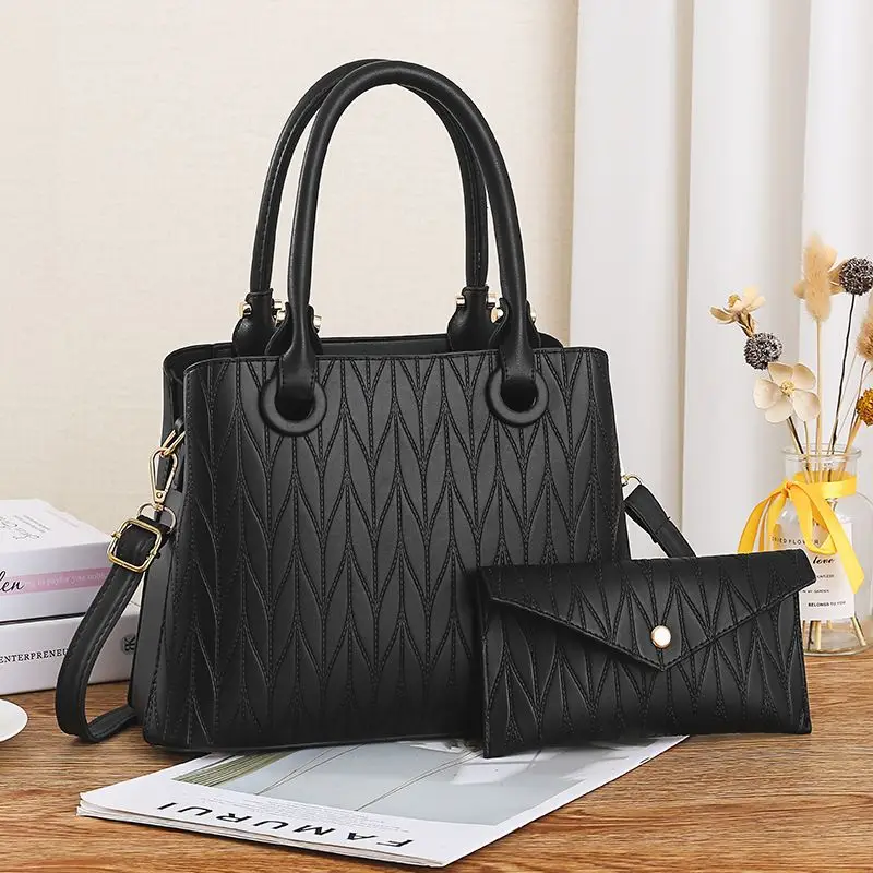 Wholesale 2020 Large Capacity luxury bags women purses handbag sets 2 pieces, 7 colors
Wholesale 2020 Large Capacity luxury bags women purses handbag sets 2 pieces, 7 colors